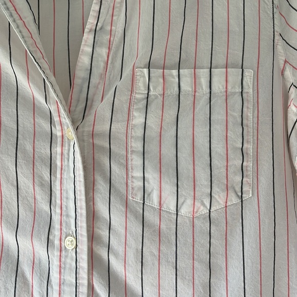 GAP Long Sleeve Stripes Button Down Shirt - Picture 5 of 10
